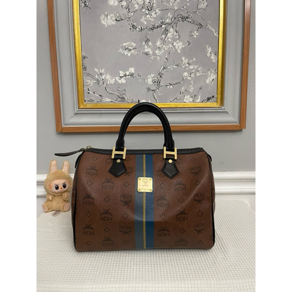 👉MCM Boston มือสอง แท้💯👍