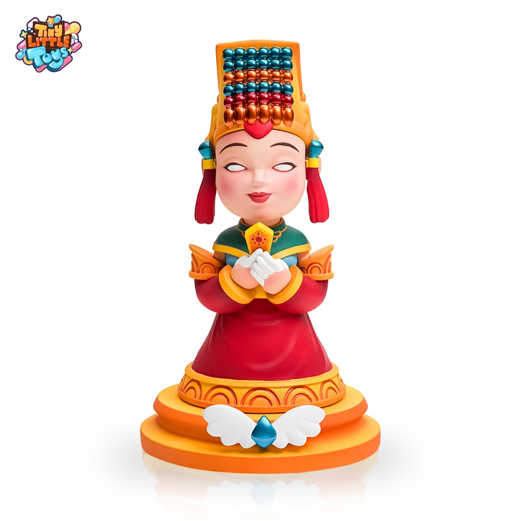 Tiny Little Toys DEVA Art Toy แอคชันฟิกเกอร์ ของสะสมแฮนด์เมด เจ้าแม่ทับทิม คุ้มครองภัย สแกนรับ NFT