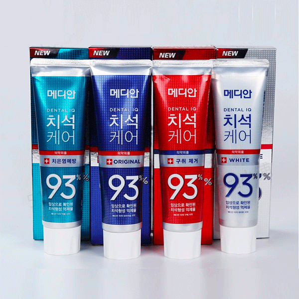 แท้/พร้อมส่ง ✨ Median Dental IQ Toothpaste – White Edition ฉลากไทย