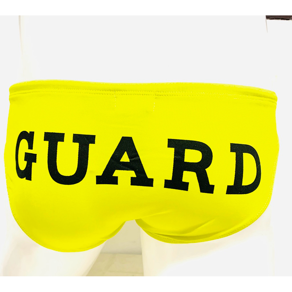 กางเกงว่ายน้ำชาย พิมพิ์ GUARD