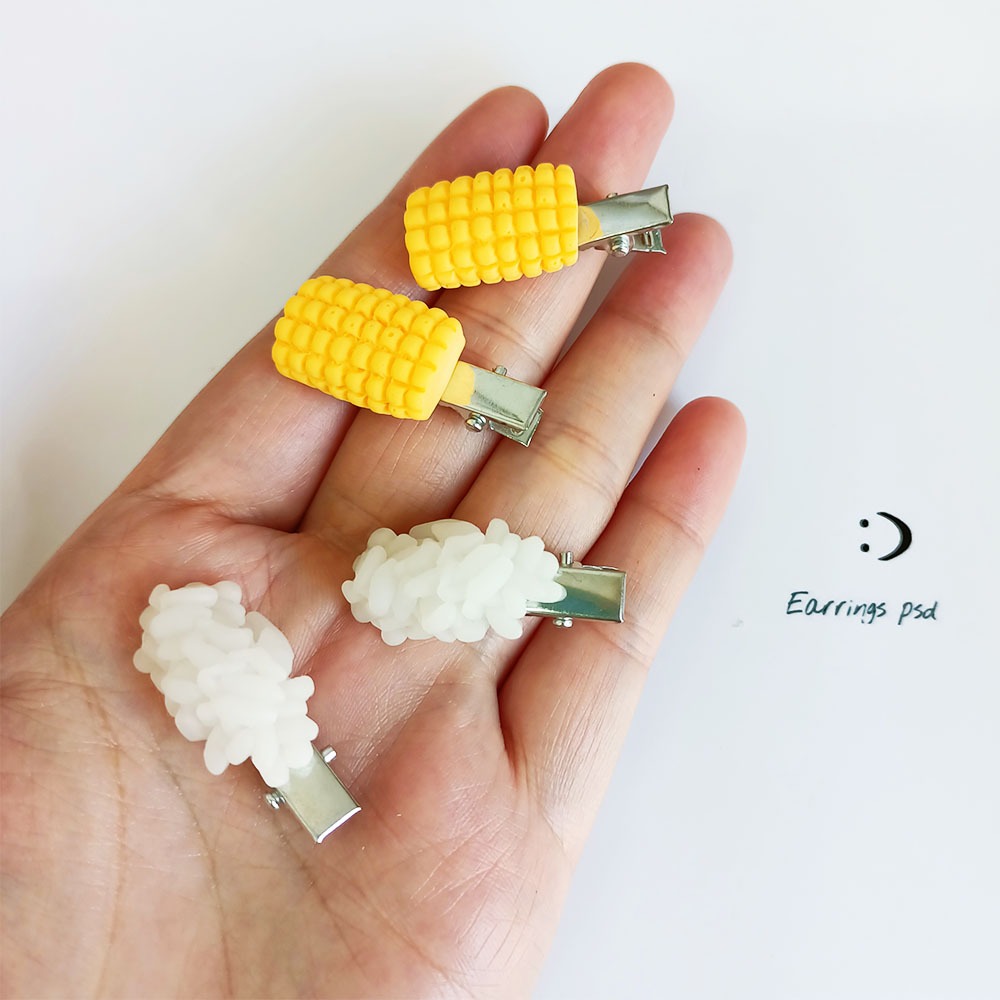 🇹🇭ร้านไทย🇹🇭 กิ๊บข้าว กิ๊บข้าวโพด กิ๊บข้าว กิ๊บติดผมมินิ กิ๊บติดผม ขวดติดผม กิ๊บปาตี้ กิ๊บไปผับ กิ๊บติดผมแปลกๆ - รูปที่ 2