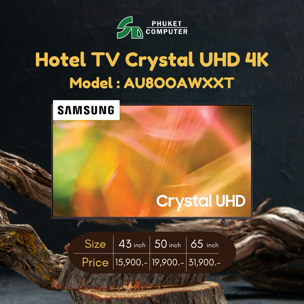 Hotel TV HAU8000 Crystal UHD 4K
