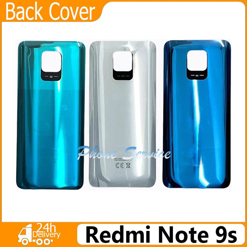 ฝาหลัง (back cover) กระจกด้านหลัง ไช้สำหรับ Xiaomi Redmi Note 9s
