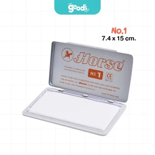 แท่นประทับตรา ตราม้า NO.1/2/3/4 แท่นเปล่า Horse ไม่มีหมึก (จำนวน 1 แท่น)