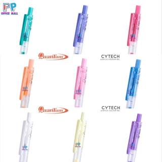 ปากกาเจลสี อะคริลิค Quantum รุ่น Cytech ไซเทค 0.5 มม. บรรจุ 12 ด้าม