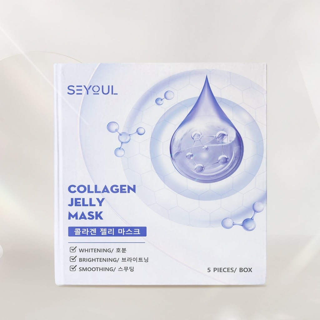 ฉลากไทย แท้100% SEYOUL Collagen Jelly Mask 5pieces/BOX
