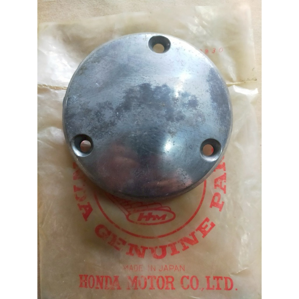 ฝาปิด ปั๊มน้ำมันเครื่อง ฝาครอบครัช Honda Benly C95 C92 แท้ใหม่ Made in japan หายาก
