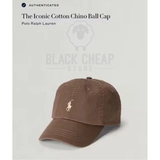 พร้อมส่ง (ของแท้ 100%) Polo Ralph Lauren หมวก Chino Ball Cap มีหลายสีเยอะที่สุด