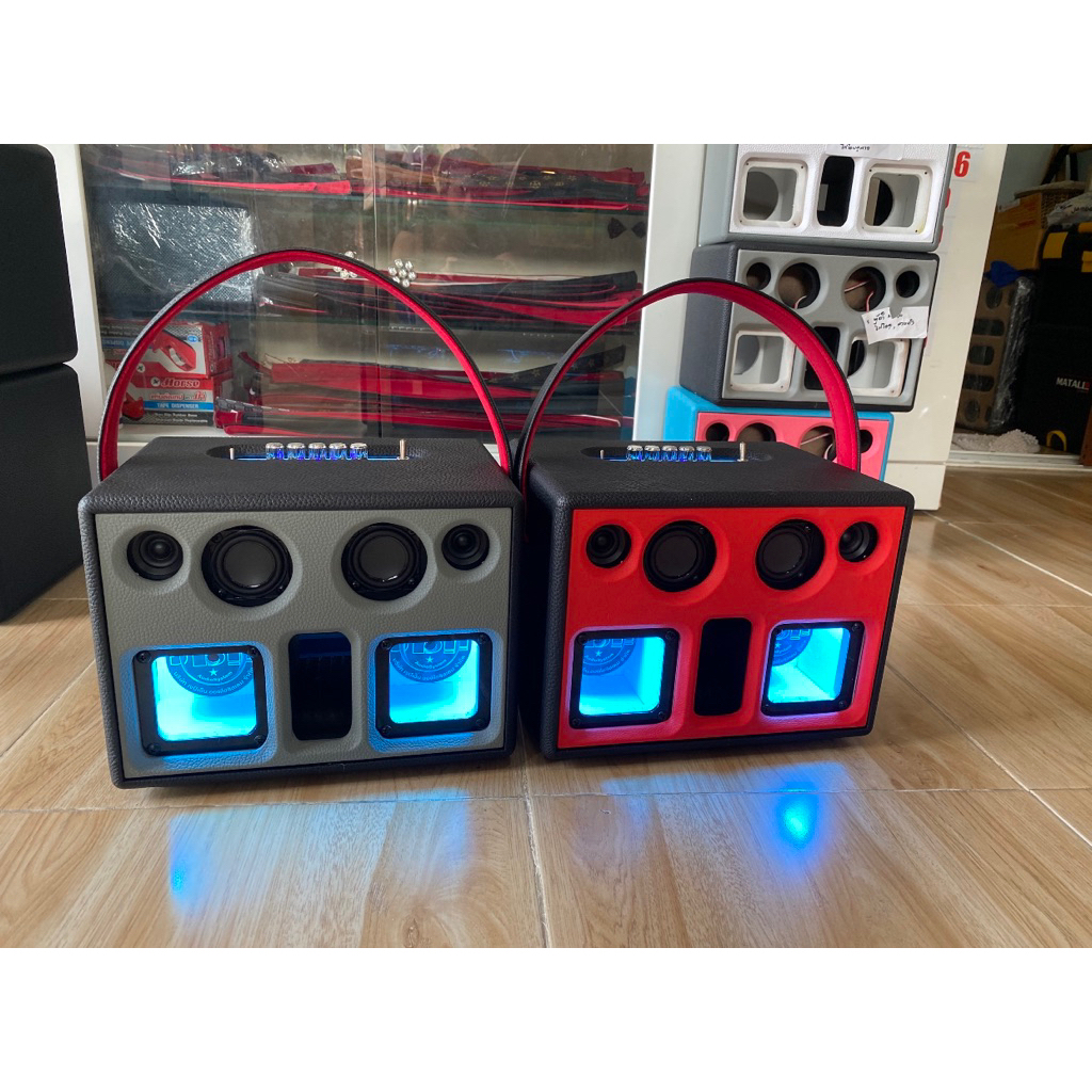 ลำโพงสเปกตู้3นิ้วคู่แบนพาส200wดอกซับsu4โอม30w2ดอกกลางhk2นิ้ว2ดอกแหลมhk1.5นิ้ว2ดอกแอมป์ขับ200wmt21 แบตion21v4000mAh - รูปที่ 5