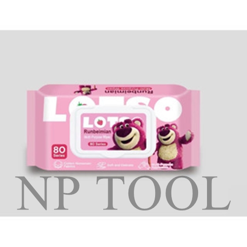 NP-652 Lotso ทิชชู่เปียกเด็ก กระดาษทิชชู่เปียก ทิชชูเปียก ผ้านุ่มชุ่ม
