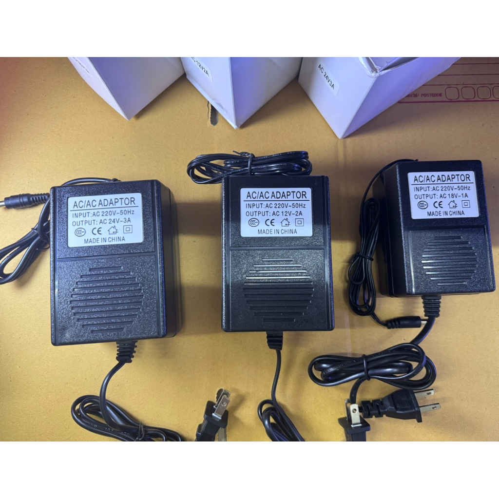 หม้อแปลงไฟAC 6V/9v/12v/18v/24V 1A-3A