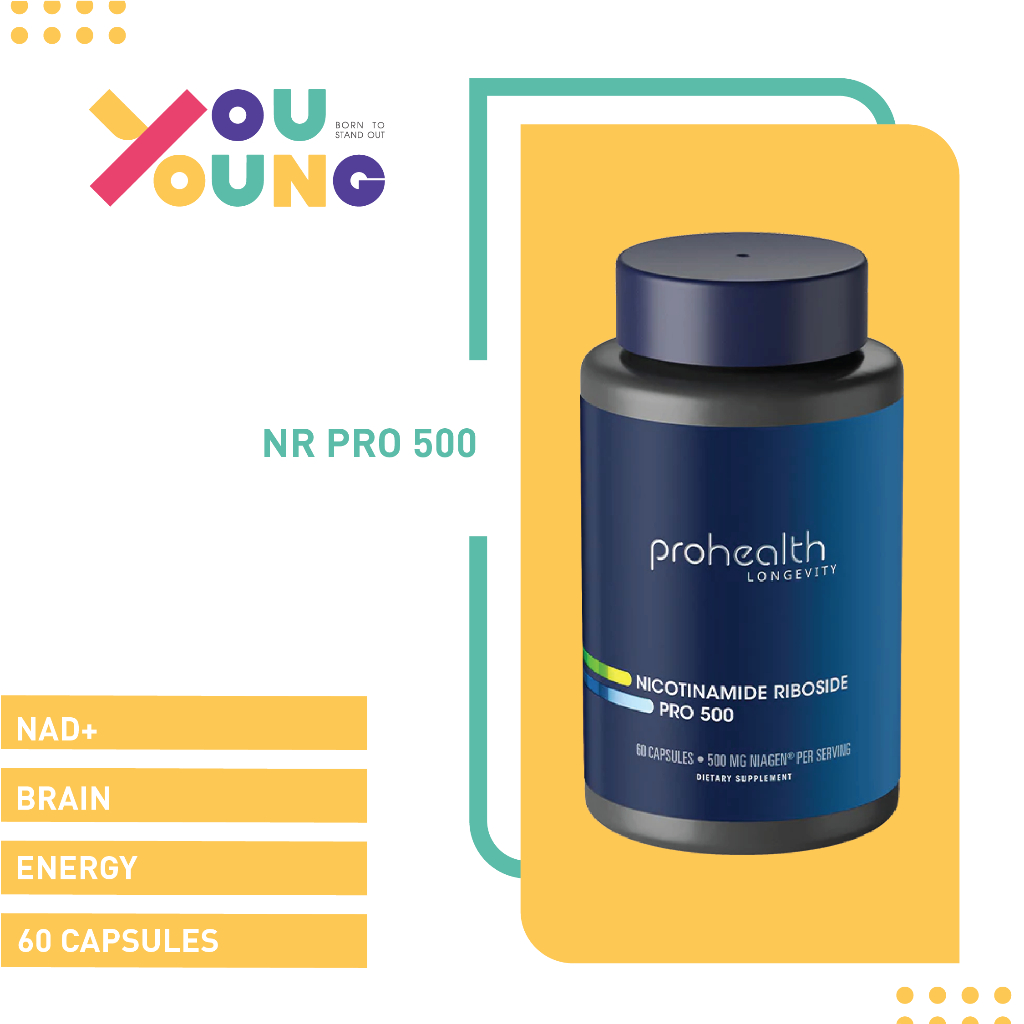 ProHealth Nicotinamide Riboside (NR) Pro 500 mg 60 Capsules