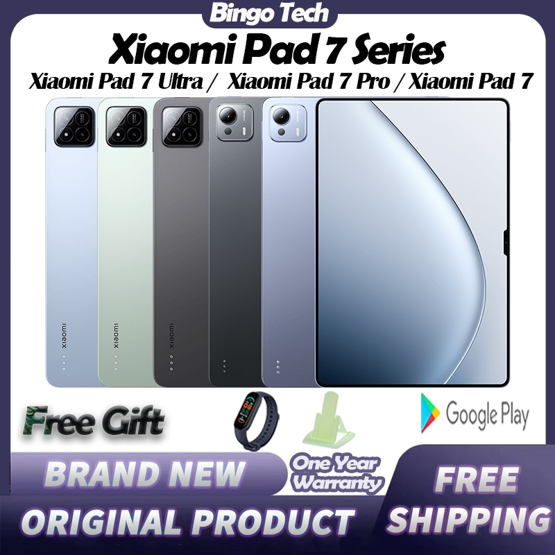 Xiaomi Pad 7 Ultra Xring O1 Xiaomi Pad 7 Pro Snapdragon 8s Gen 3 Xiaomi Pad 7 Snapdragon 7+ Gen 3 | 