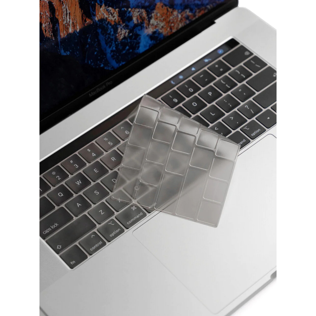 แผ่นซิลิโคน กันน้ำ สำหรับคีย์บอร์ดโน้ตบุ๊ค 15.6 นิ้ว Keyboard Skins 15.6 Melon MSK-001