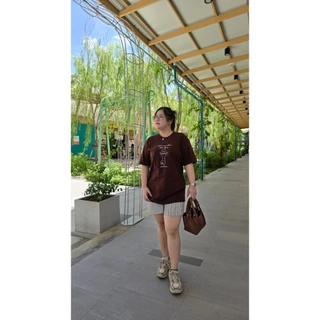 เสื้อยืด ลายหมาดัชชุน : LongDay,Home is คู่สีครีม/น้ำตาล🤎|sherbetteeshop