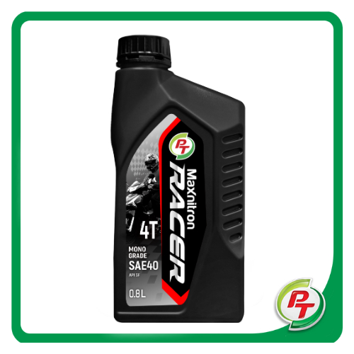 น้ำมันเครื่องPT-SAE40 PT Racer 4T SAE40 (0.8 ลิตร)