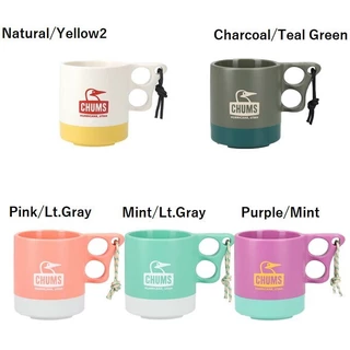 CHUMS Camper Mug Cup 250ml ชัมส์ แก้วน้ำพลาสติก พอลิโพรไพลีน 250 ml หลากสีสรรให้เลือก CH62-1620 หลากสี