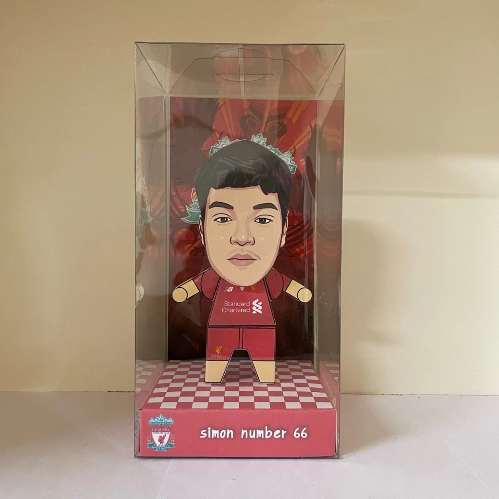 โมเดลลิเวอร์พูล Liverpool โมเดลกระดาษสามมิติหน้าการ์ตูน thumbnail 6