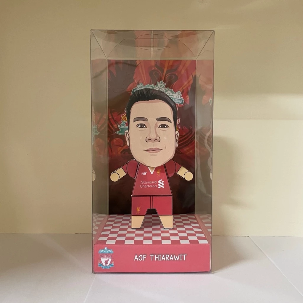 โมเดลลิเวอร์พูล Liverpool โมเดลกระดาษสามมิติหน้าการ์ตูน thumbnail 5
