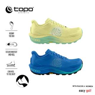 TOPO ATHLETIC TRAIL MTN RACER 4 WOMEN'S RUNNING SHOES รองเท้…