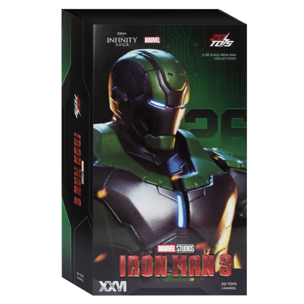 Iron Man Mark26 (ไอรอนแมน มาร์ค 26)(ZD TOYS) - (ลิขสิทธิ์แท้) (1906-26)