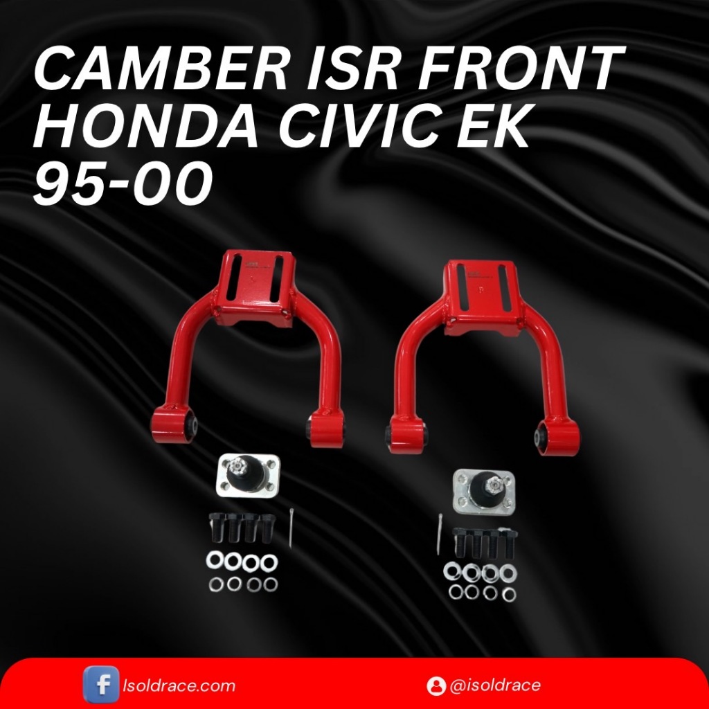 ปรับมุมล้อหน้า Front Camber Civic EK ทรง Hard Race