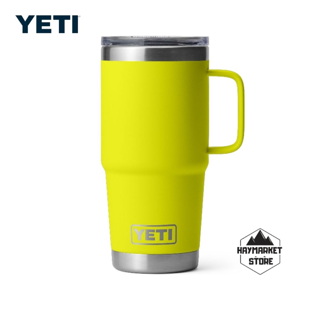 YETI Rambler Mug 14 oz สแตนเลสสตีลดำ เก็บความเย็นได้นาน