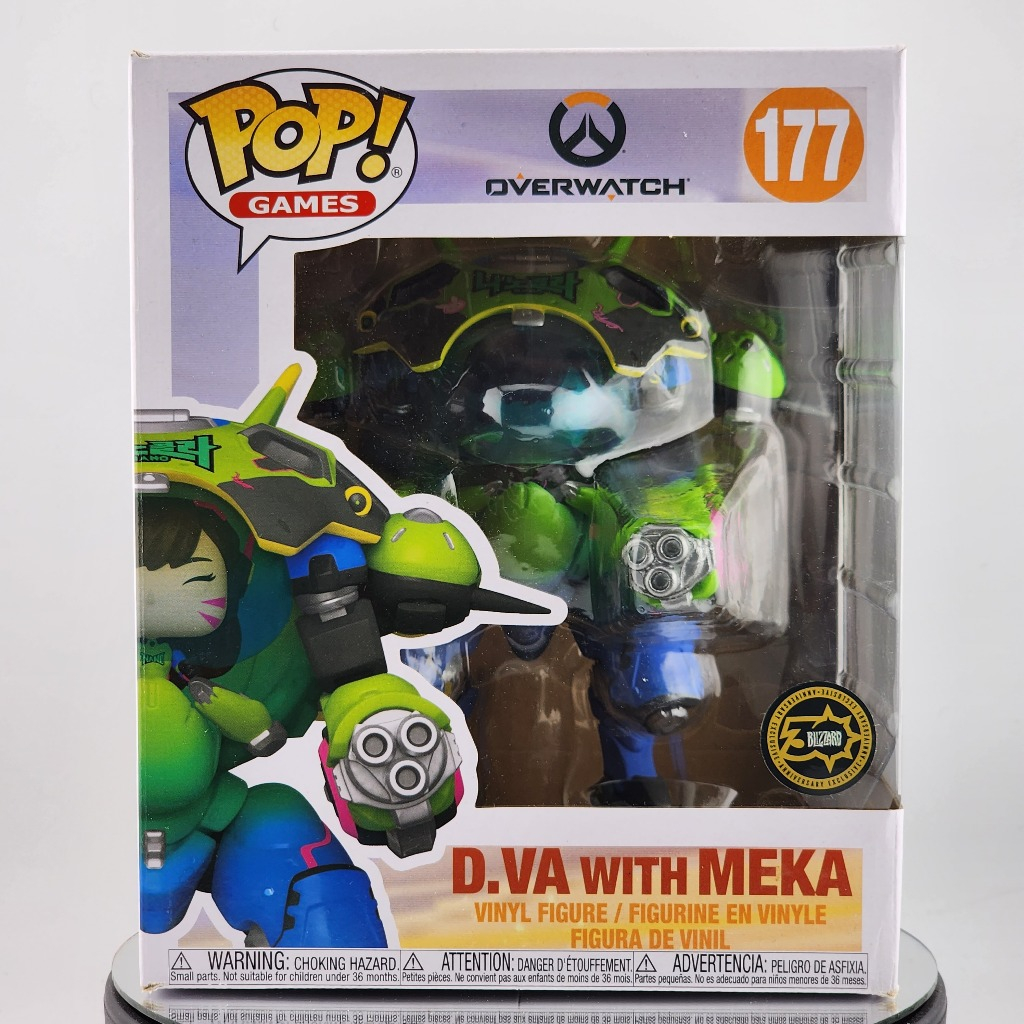 Funko Pop! Games Overwatch - D.Va With MEKA Blizzard Exclusive 177