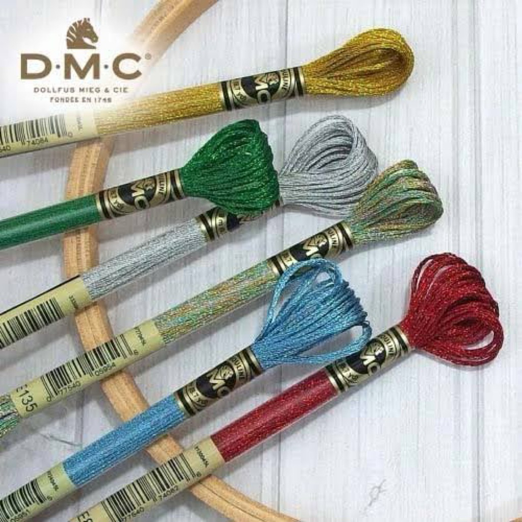 DMC ไหมปักรุ่นดิ้น Light Effect รุ่นพิเศษ made in france 🇫🇷
