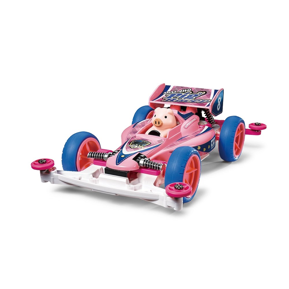 TAMIYA 18089 PIG RACER [SUPER II CHASSIS] 1-32 RACING Mini 4WD SERIES หมู สินค้าพร้อมส่ง !!! - รูปที่ 4