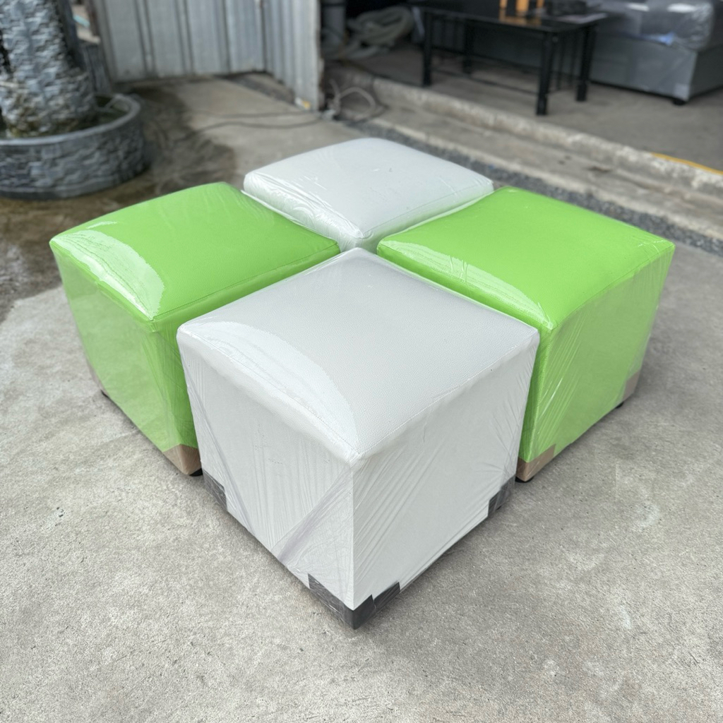 เก้าอี้สตูล 40x40 ซม. ขนาดใหญ่ขึ้น นั่งสบาย สั่งสีได้