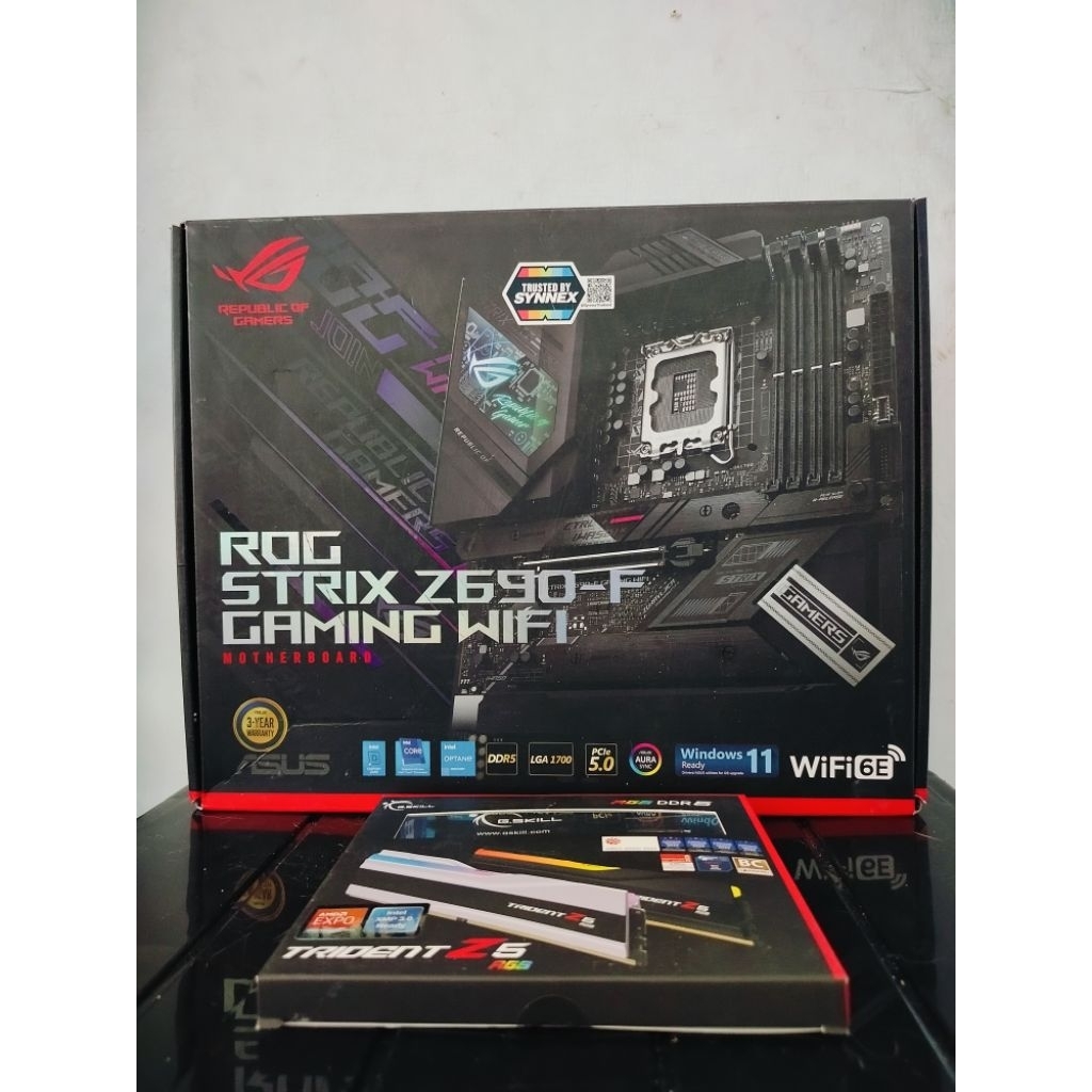 ชุดcpu mb ram. i7 12700k z690 ram ddr5 มือสองครับ