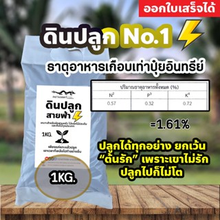 (3ถุง50)(300ส่งฟรีทั่วประเทศ)ดินปลูกNO.1 ธาตุอาหารเกือบเท่าป…