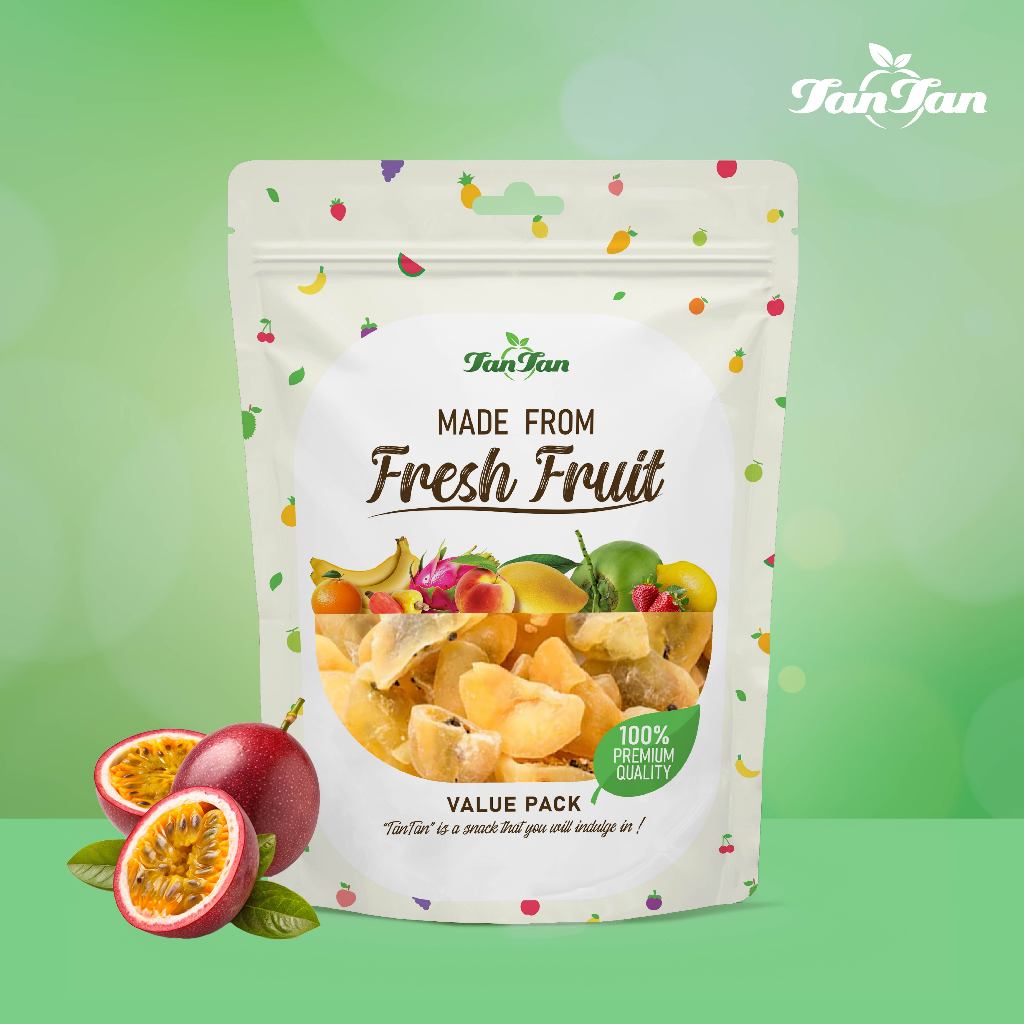 เสาวรสอบแห้ง  Dried Passion Fruit