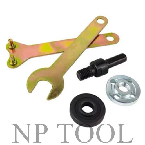 NP-427 - 1 ชุด มี 5 ชิ้น ชุดแปลงสว่านใส่ใบตัด ใบเจียร์ ขนาด 4 นิ้ว  (สินค้าไม่รวมใบตัด เจียร์ ขัด) งาน D.I.Y