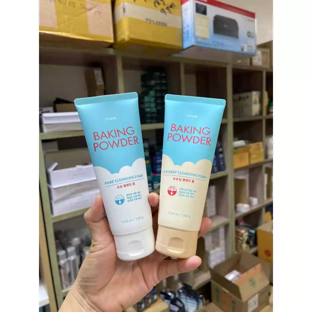 Etude House Baking Powder Pore / B.B Deep Cleansing Foam:160ml แท้/พร้อมส่ง