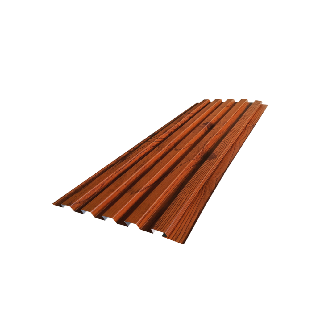 RACHA MODERN ผนังฝ้า 5 สันลอน 3 มิติ 6 แผ่น ฟรี สกรู