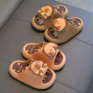 KP04 รองเท้าแตะสำหรับเด็กผู้ชาย,รองเท้าอ่างอาบน้ำในร่มหนาสไตล์เด็กส้นเท้านิ่มกันลื่น mamay