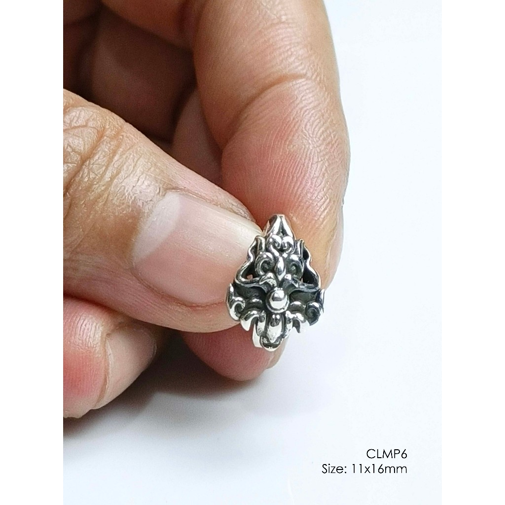 CLMP6Silver925 amulet casing clamp self-installation จี้ประดับกรอบพระ เงินแท้925