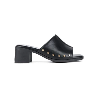 SHU BEDDY 2" MULE - NUDE รองเท้าแตะส้นสูง