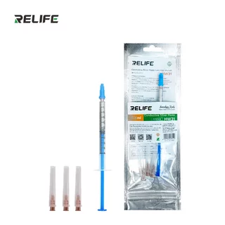 น้ำยาเงินนำไฟฟ้า Conductive Silver Paste น้ำยาเงินนำไฟฟ้าสำหรับทัชสกรีน RELIFE HW31 0.5ML สำหรับการซ่อมโทรศัพท์มือถือ