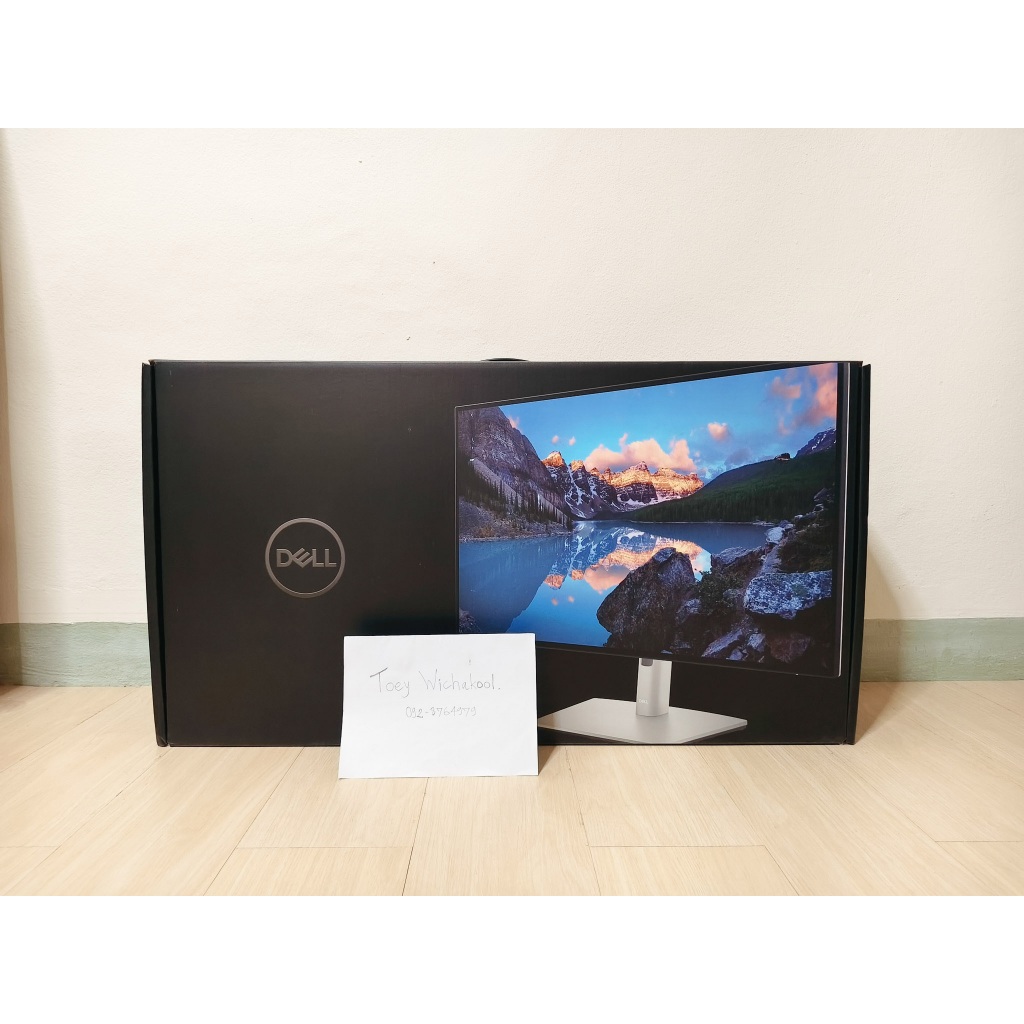 ขายจอ DELL UltraSharp U2723QE 27 นิ้ว 4k สภาพใหม่ ประเหลือถึงธันวา 26