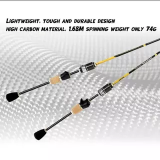 1.35/1.5m/1.8m 2-7lb ul ultra light fishing rod spinning rod baitcasting RodตกปลาPrawn Rodคาร์บอนไฟเบอร์Rodชุดคันเ