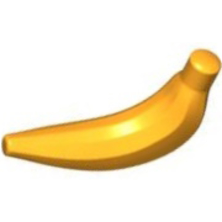 LEGO PART No: 33085 (ชิ้นส่วนเลโก้แท้) Banana
