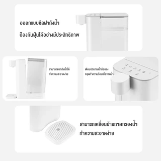 CAMEL เครื่องทำน้ำร้อน 3L ร้อนเร็ว 3 วินาที อุณหภูมิของน้ำ 5 ระดับ Instant Water Dispenser ไม่ต้องรอนานน้ำเดือด
