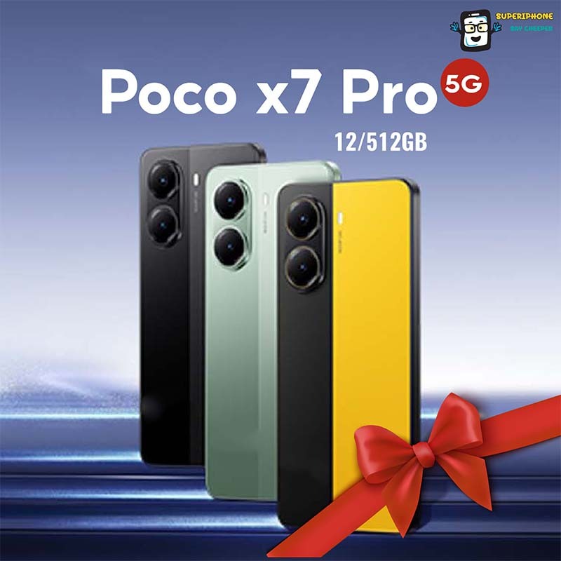Poco x7 pro รุ่น 5G(12/512GB)จอ 6.67 นิ้ว l Dimensity 8400-Ultra(By Shopee  SuperTphone1234)