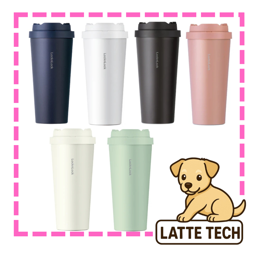 LocknLock แก้วน้ำเก็บอุณหภูมิความร้อน - เย็น Energetic One Touch Tumbler 550ml รุ่น LHC3249
