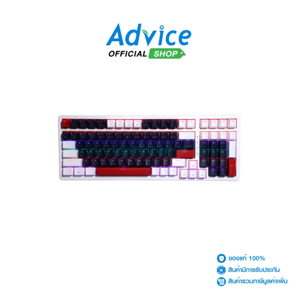 EGA KEYBOARD (คีย์บอร์ด) CMK1 CIY LAYOUT D - BLUE SWITCH - A0151257