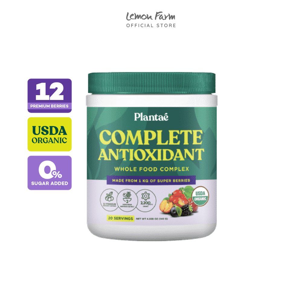 ผงผักและผลไม้ Complete Antioxidant 140 g Plantae