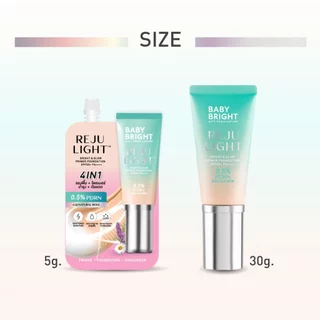 Baby Bright รีจูไลท์ไบร์ทแอนด์โกลว์ไพรเมอร์ฟาวเดชั่น เอสพีเอฟ50+ พีเอ++++ 30g